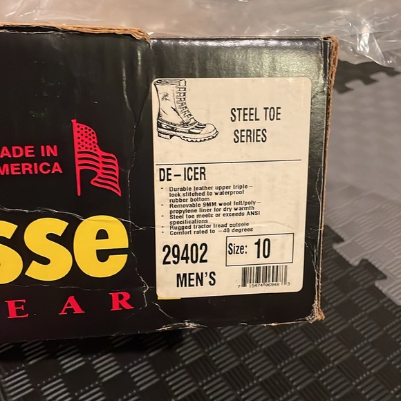 Lacrosse steel toe boots size 10 - Picture 8 of 10